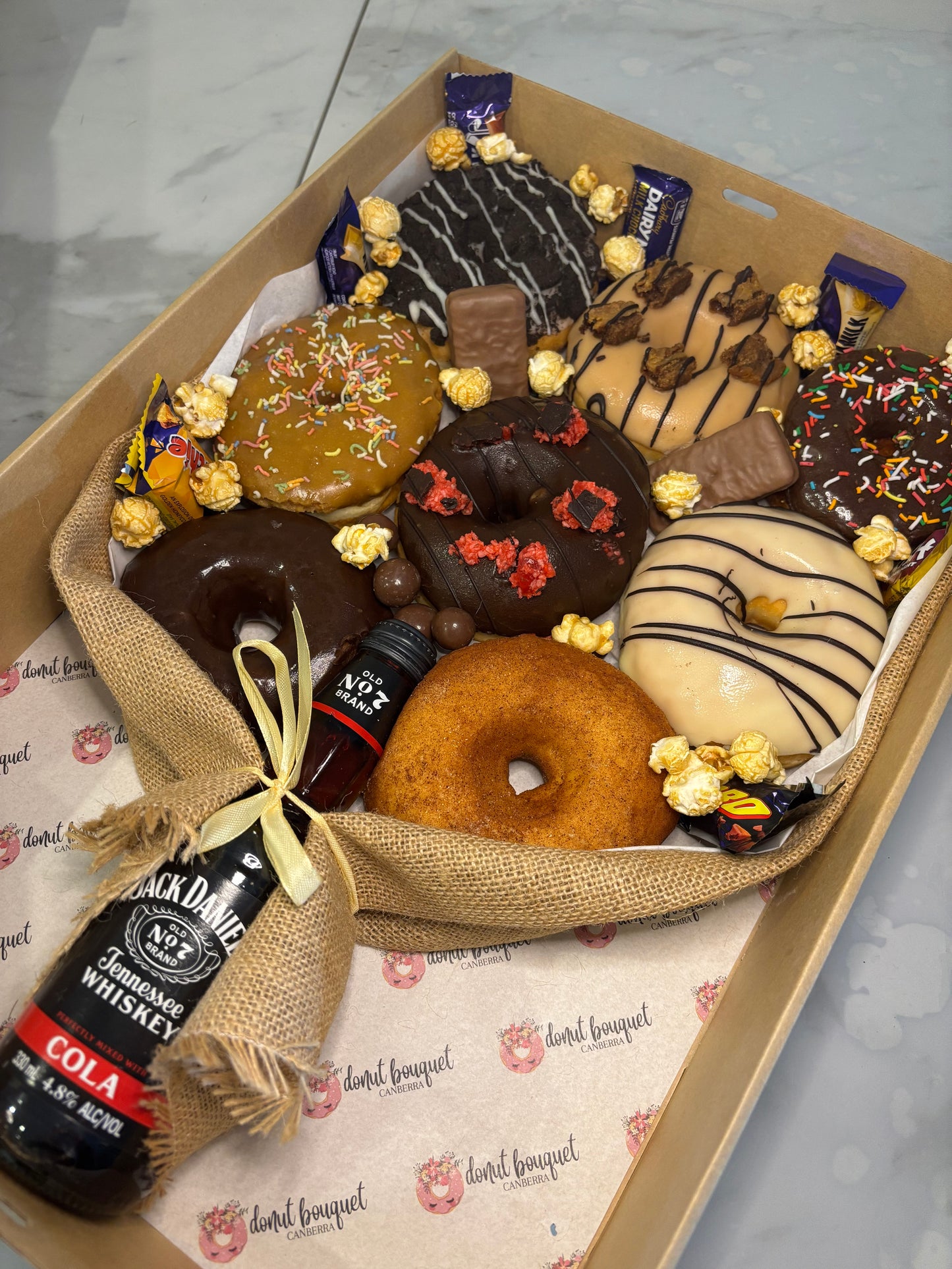 Broquet Donut Bouquet