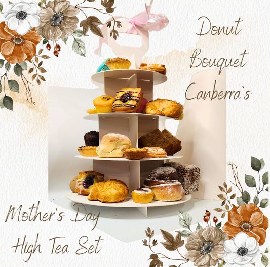 VEGAN High Tea with stand and cover - Serves 6 - 8 people