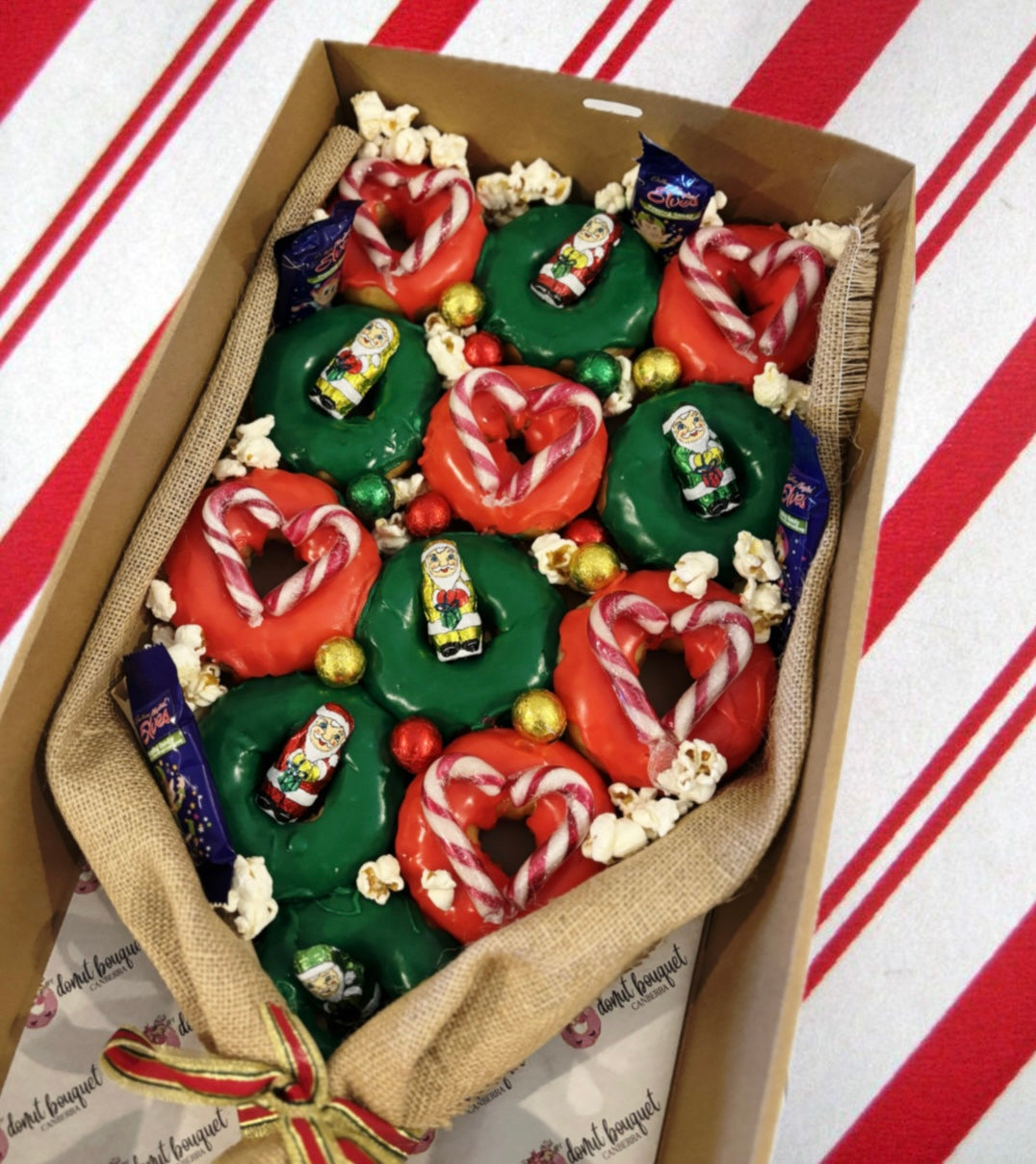 Gluten Free Christmas Gift Donut Bouquet