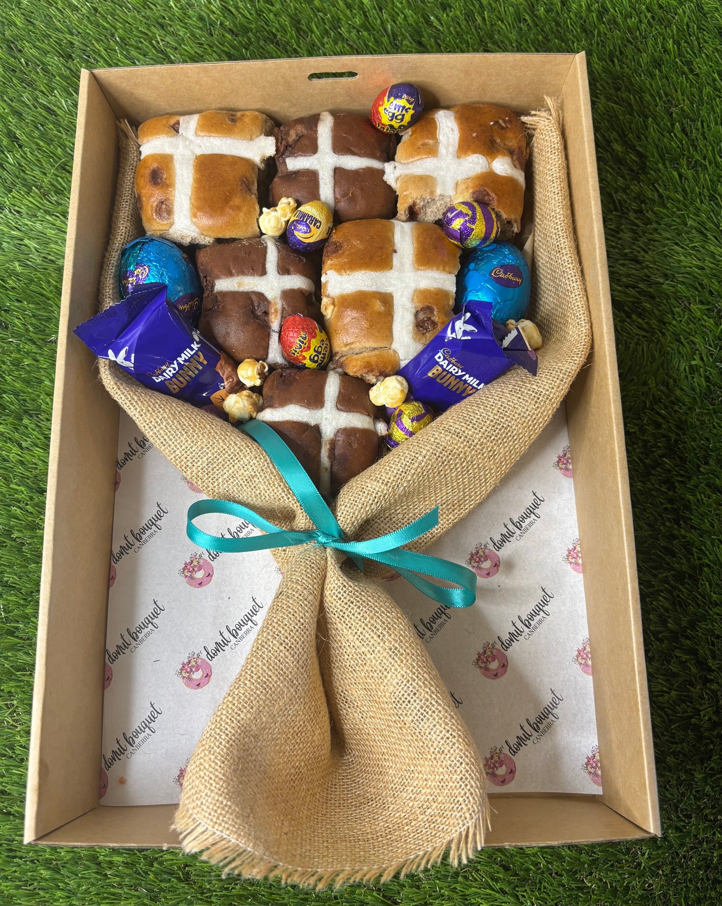 Hot Cross Bun Bouquet