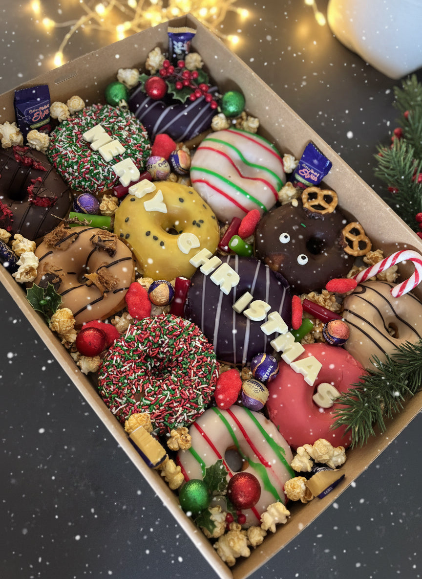 Christmas Gift Donut Box