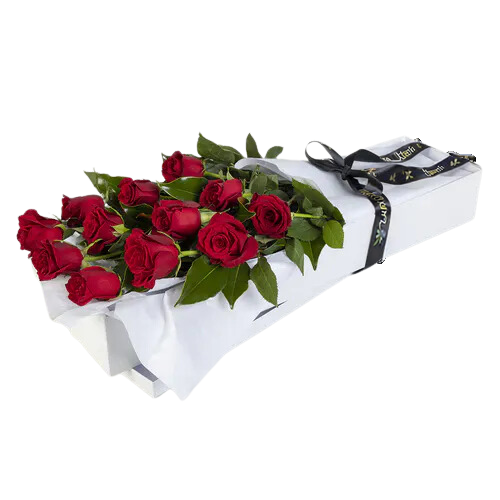Dozen Roses Deluxe in a Box