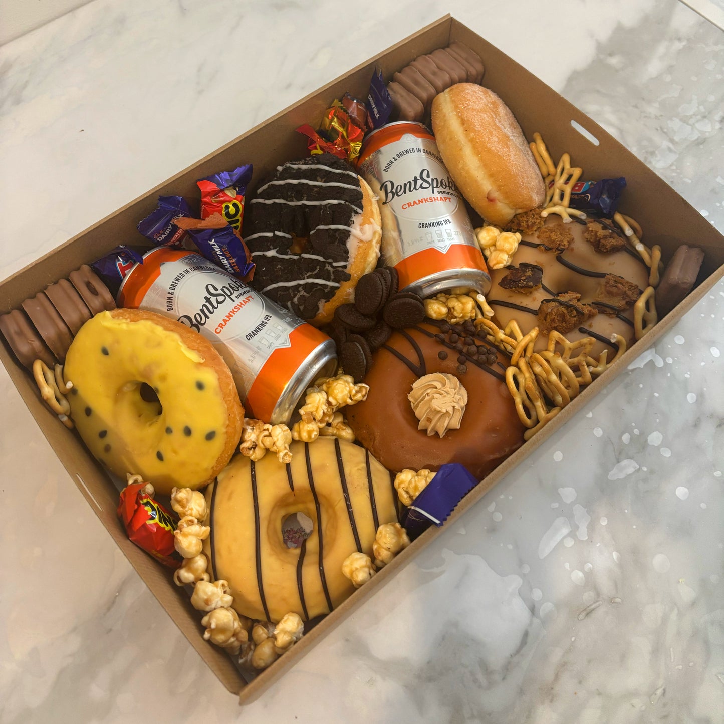 Beer and Donut Box