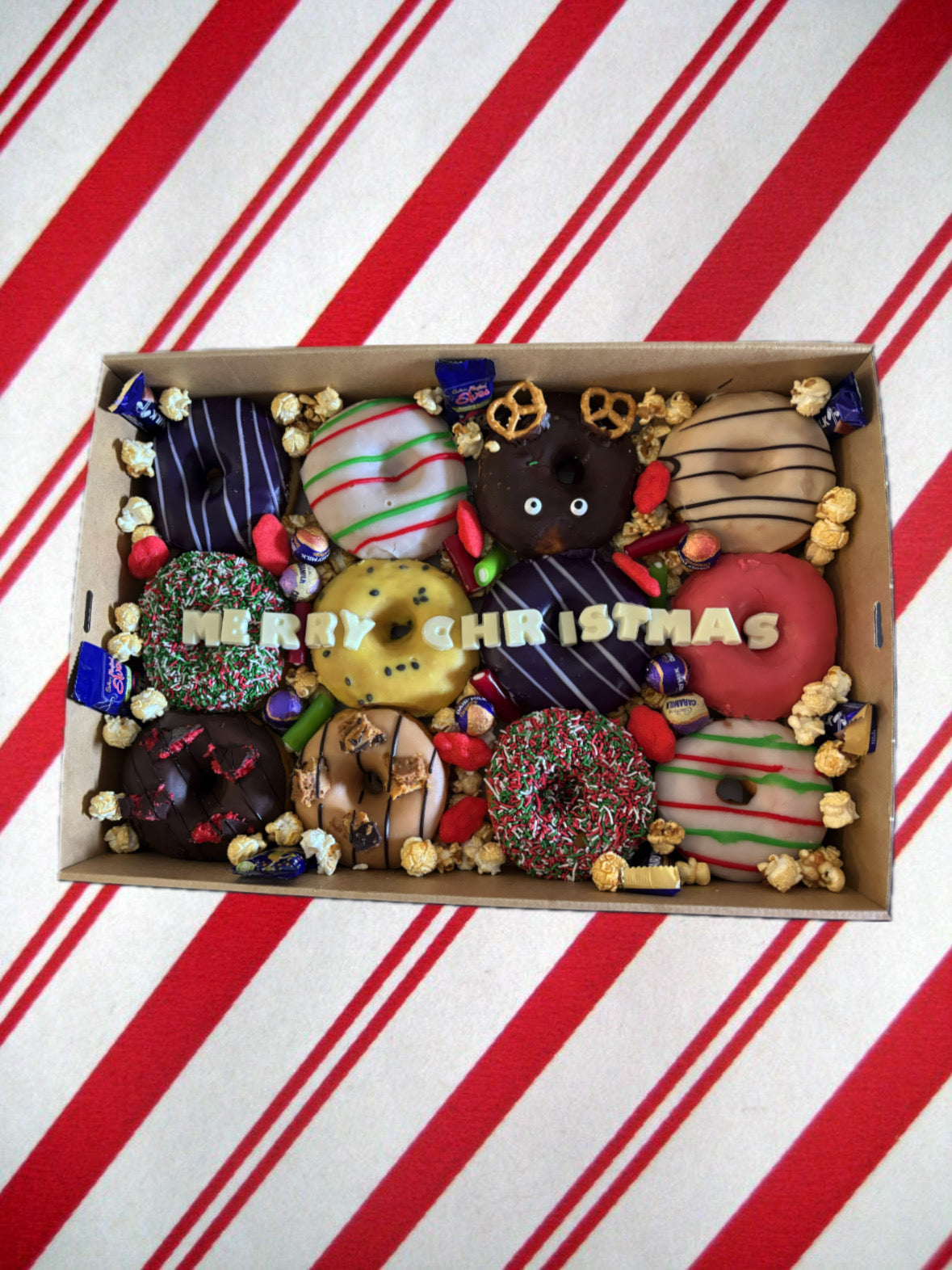 Christmas Gift Donut Box