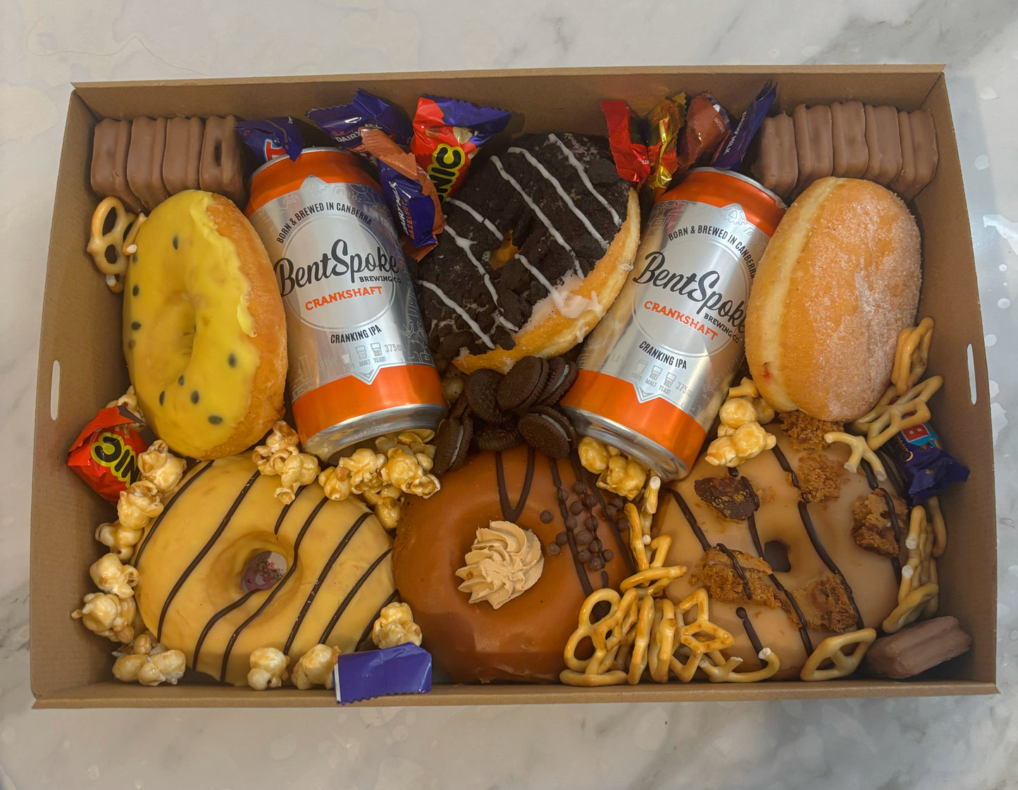 Beer and Donut Box