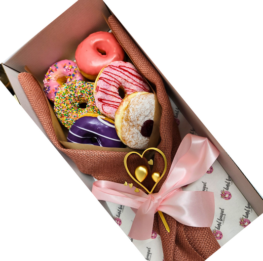 For Her Premium 6 Pack XL Donut Bouquet