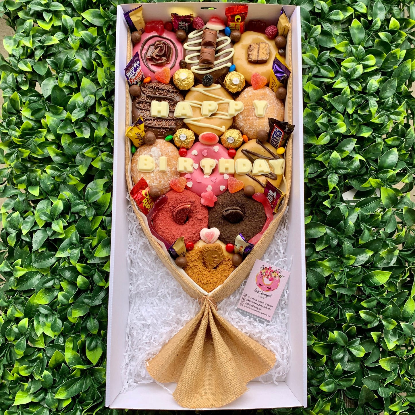 Birthday Gift Box Donut Delivery Canberra Donut Box Gift Delivery