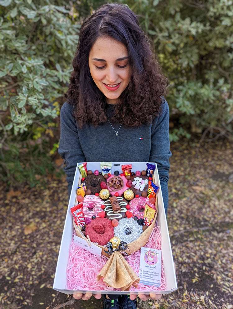 Classic Donut Bouquet Gift Box Donut Delivery Canberra Donut Box