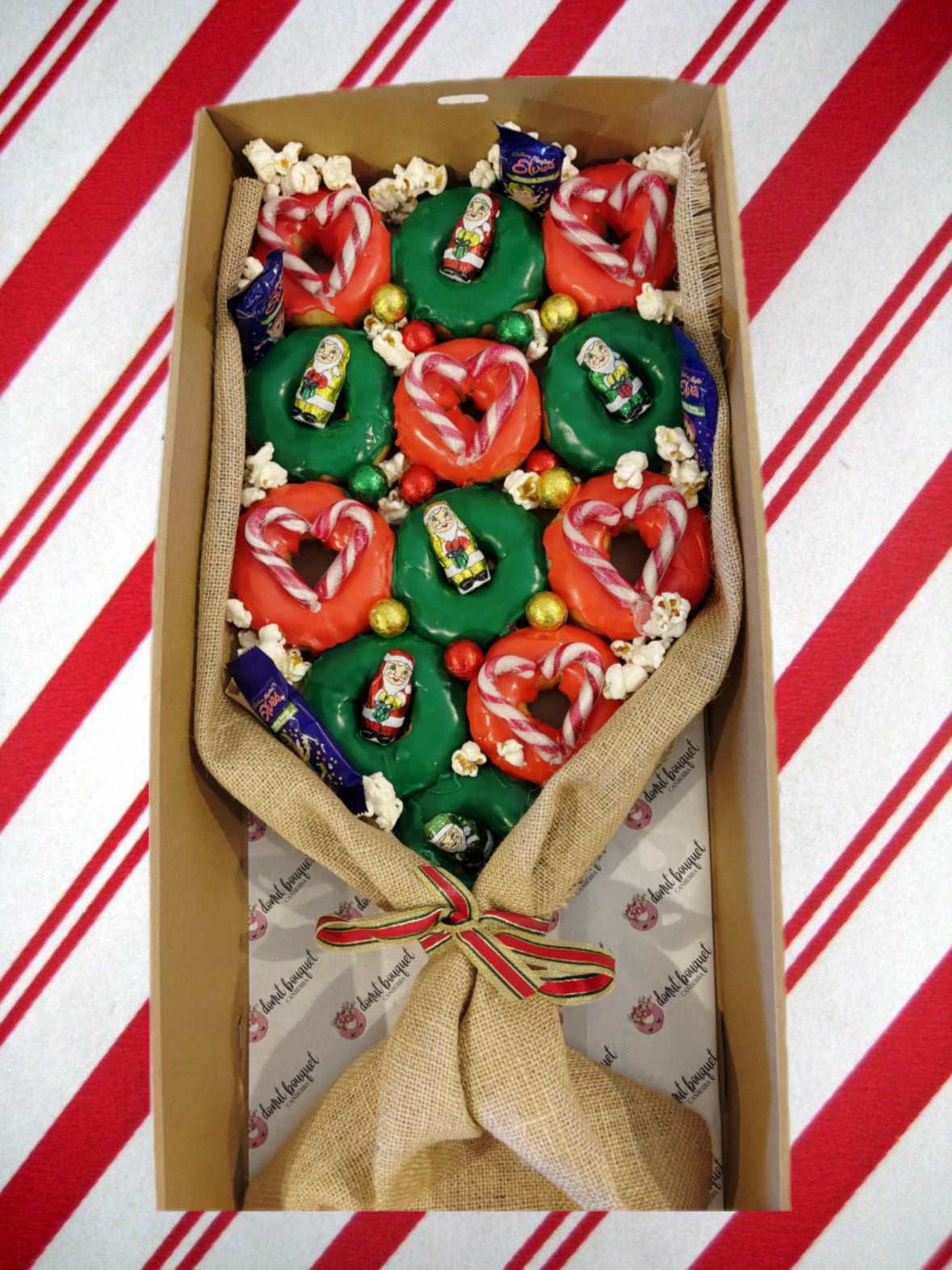 Gluten Free Christmas Gift Donut Bouquet