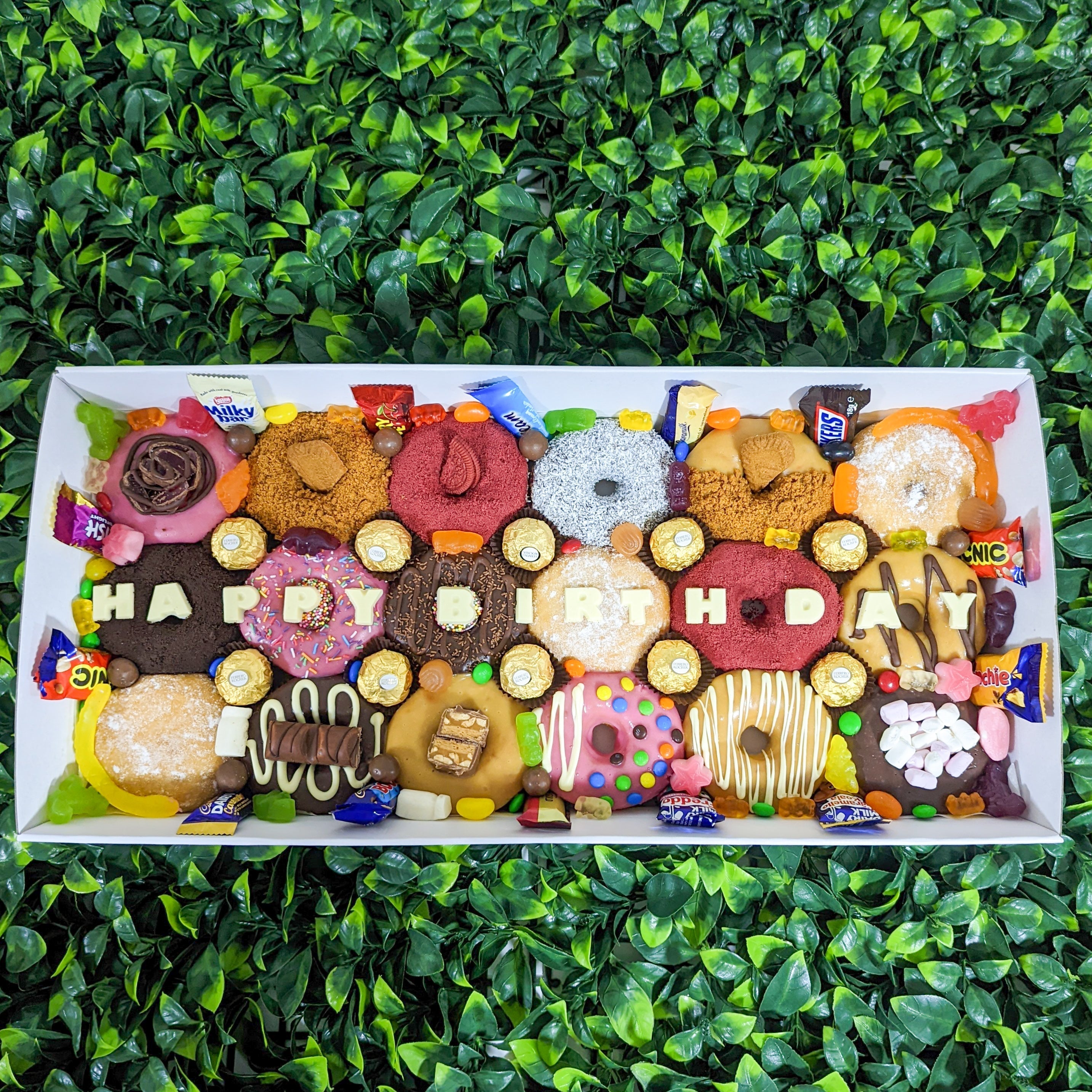 Happy Birthday Donut Box Donut Delivery Canberra Donut Box Gift