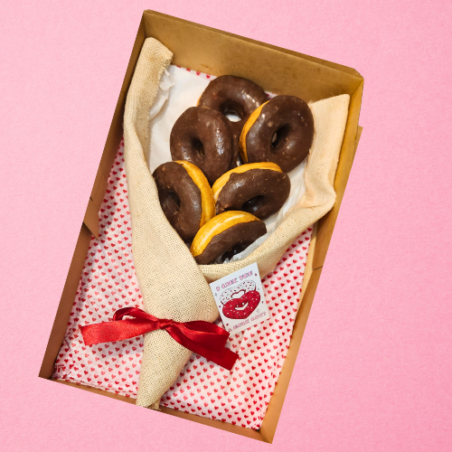 The Basic Six Pack - Donut Bouquet