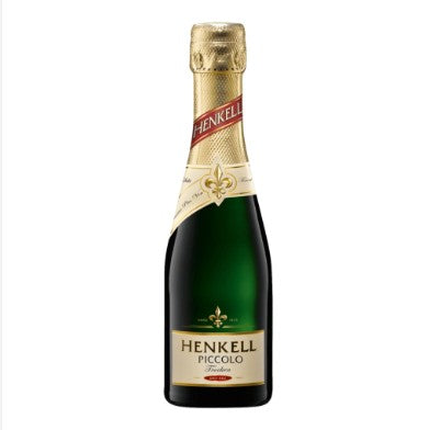 Donut Bouquet Canberra Indulgence Add-On featuring a small bottle of Henkell Piccolo dry sparkling wine
