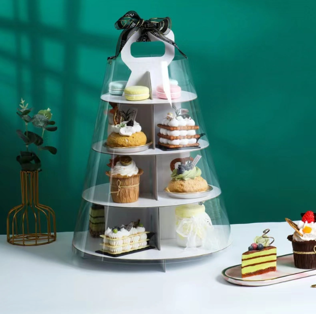 High Tea Case High Tea with stand and cover - Serves 6 - 8 people – Donut Bouquet ...