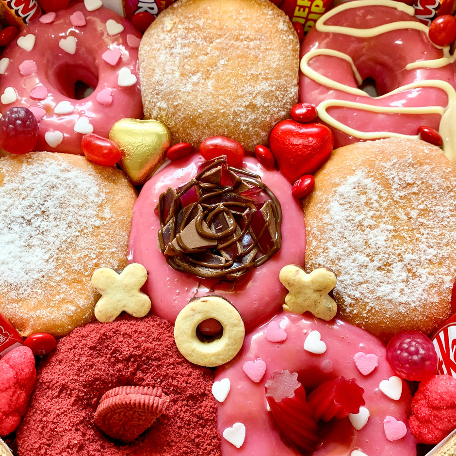 Thank You Gift Box Donut Delivery Canberra Donut Box Gift Delivery Donut Bouquet Canberra