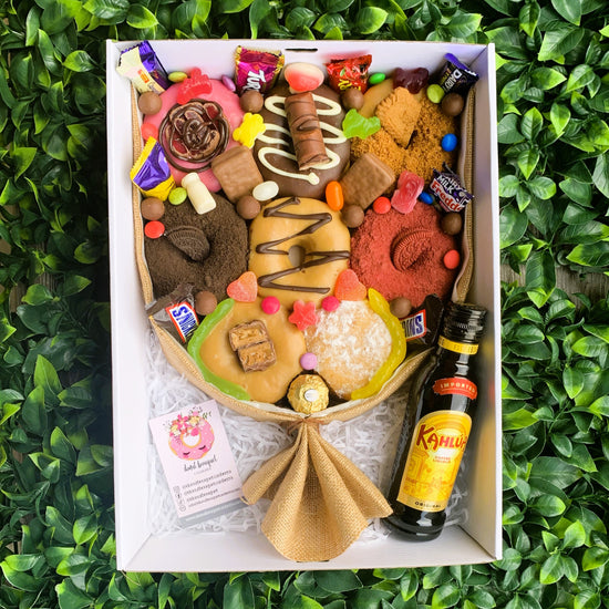 Classic Donut Bouquet Gift Box Donut Delivery Canberra Donut Box