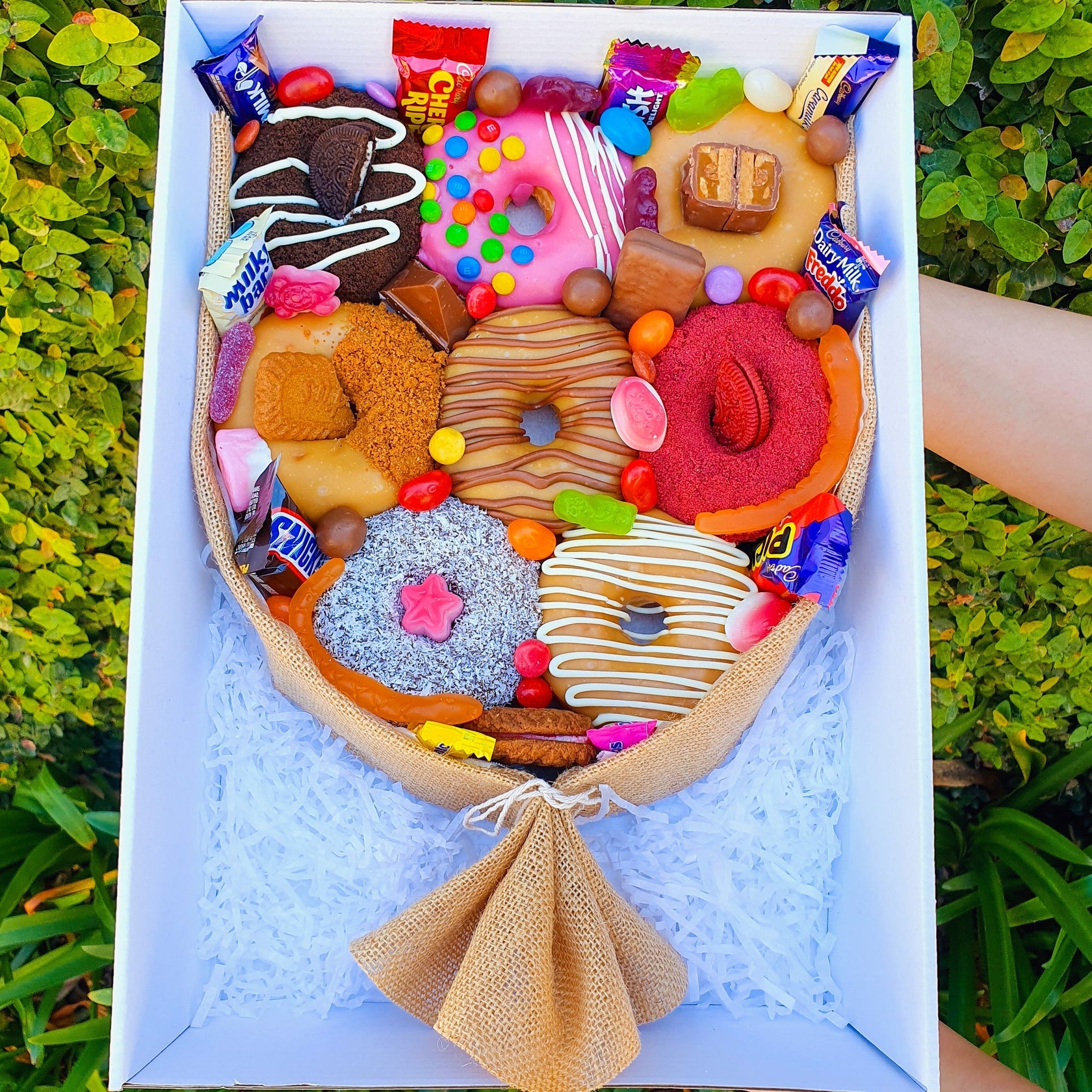Thank You Gift Box Donut Delivery Canberra Donut Box Gift Delivery Canberra Birthday