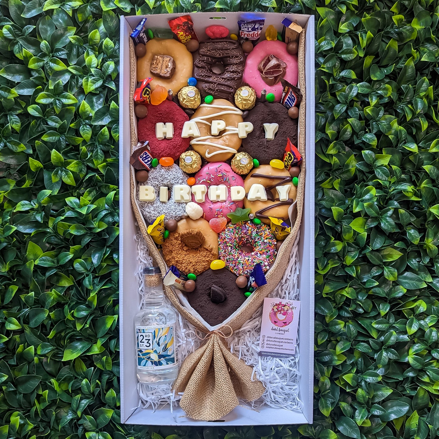 Classic Donut Bouquet Gift Box [Large]