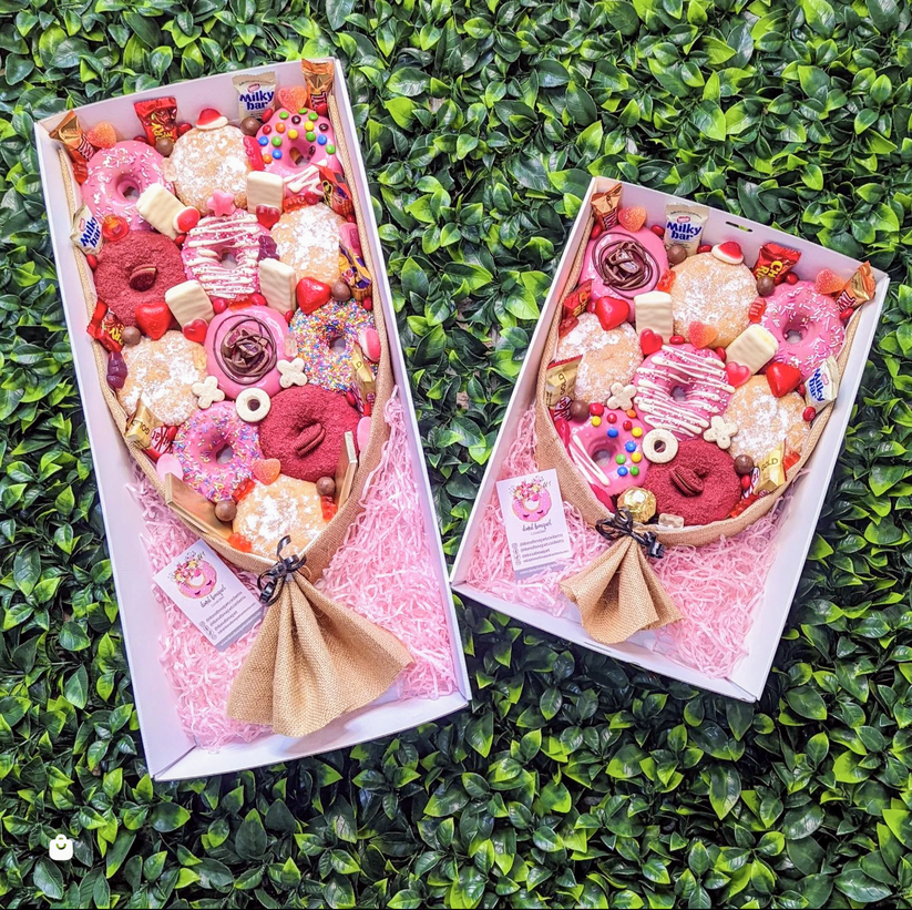 Same Day Delivery Canberra Anniversary Gift For Her Gift Box Donut