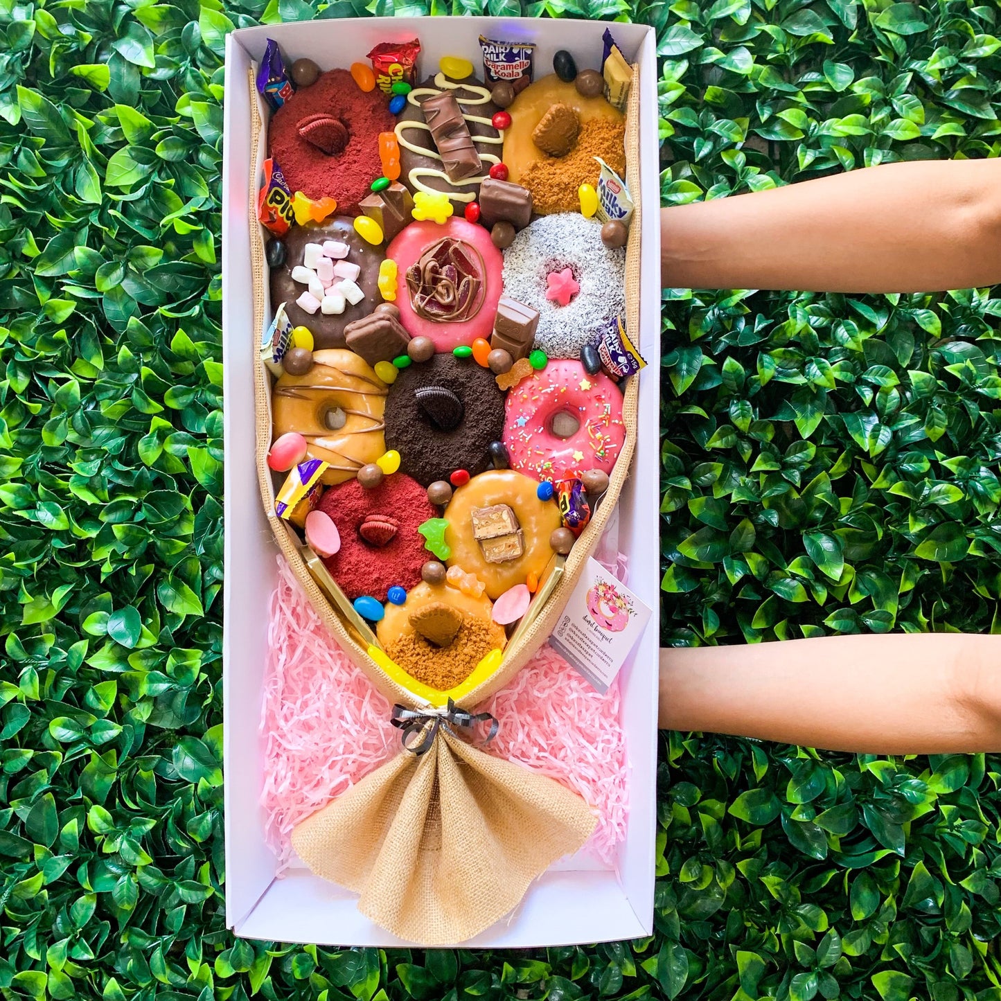 Gluten Free Birthday Gift Donut Bouquet [Large]